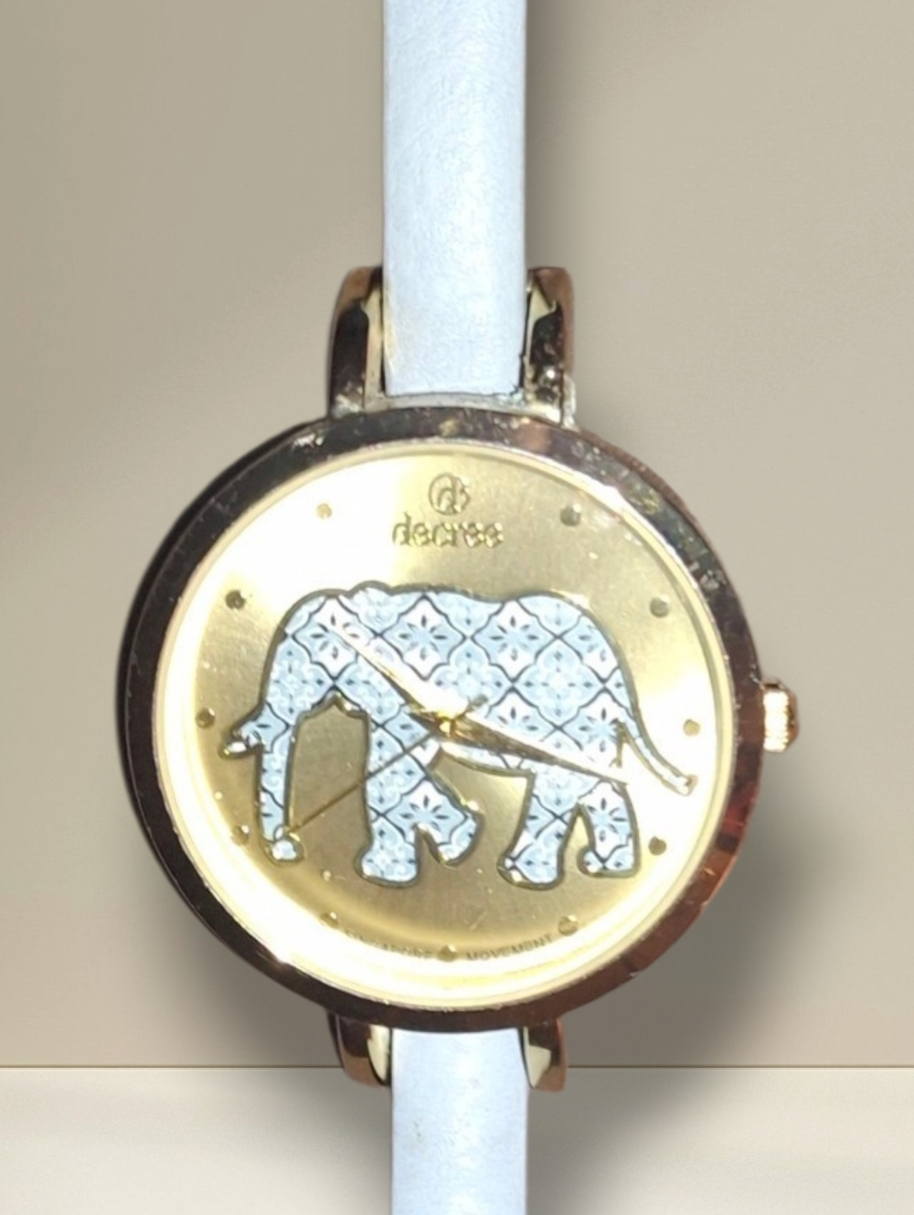Working Decree Elephant Ladies Watch Light Blue Band Works